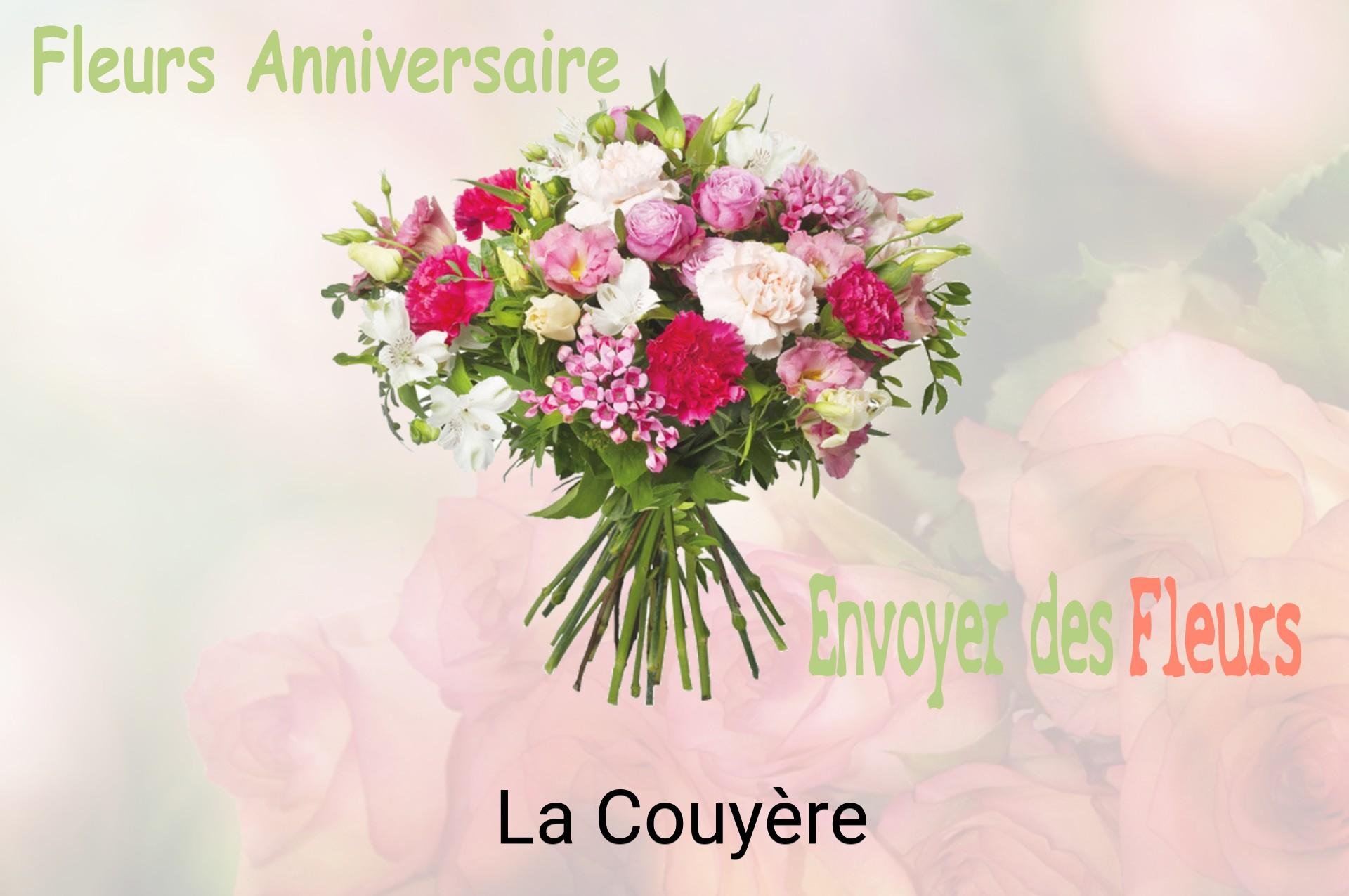 Bouquet de fleurs d’anniversaire livré à La Couyère